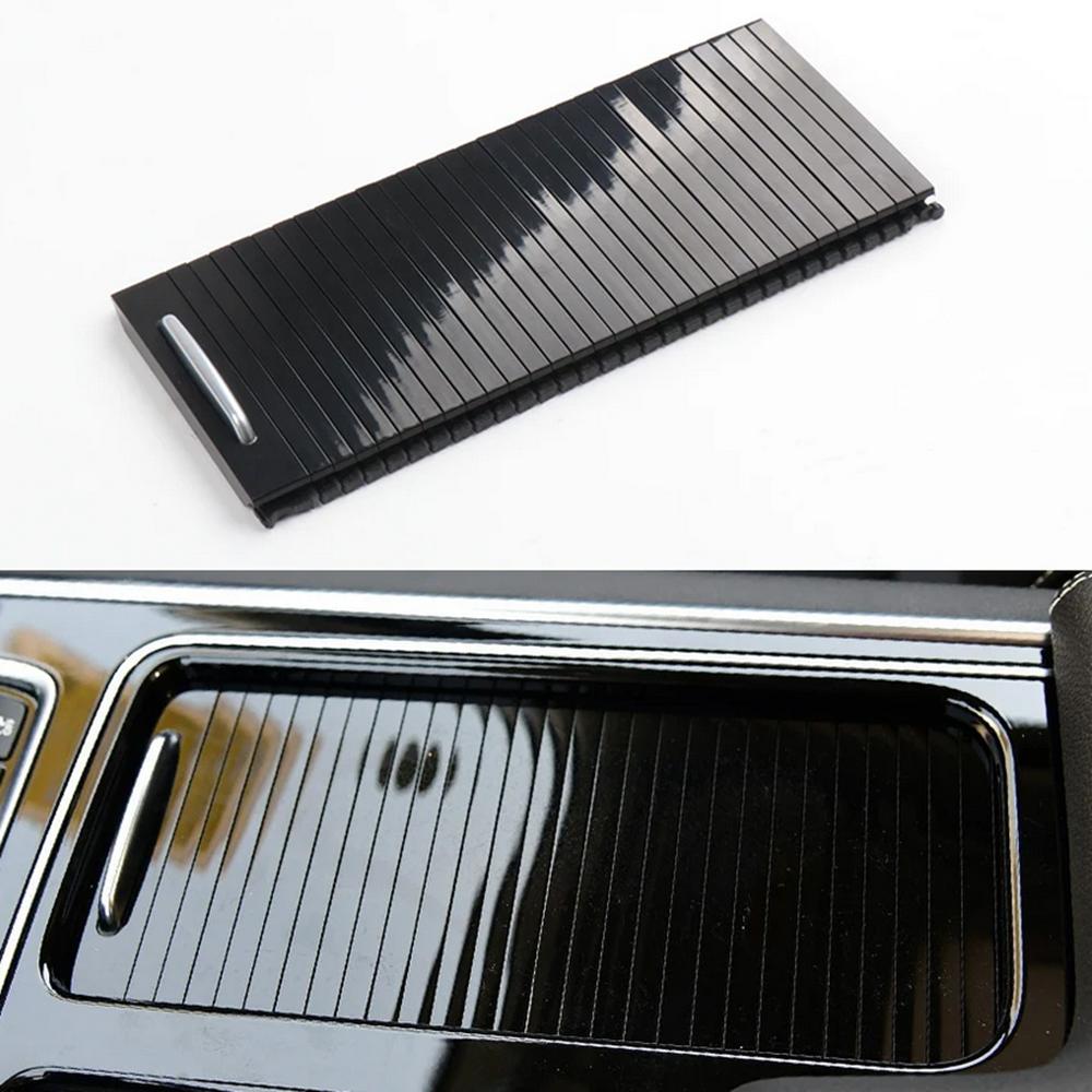 Center Console Roller Cup Holder Blind Cover For Jaguar Xf/Xfl/Xe/Xel/F-Pace