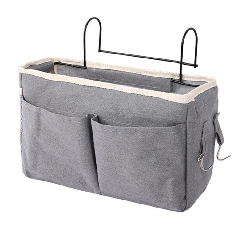 Unique Iron Materials Hanging Pouches for Bedroom No Assembly Required Modern 1 серый