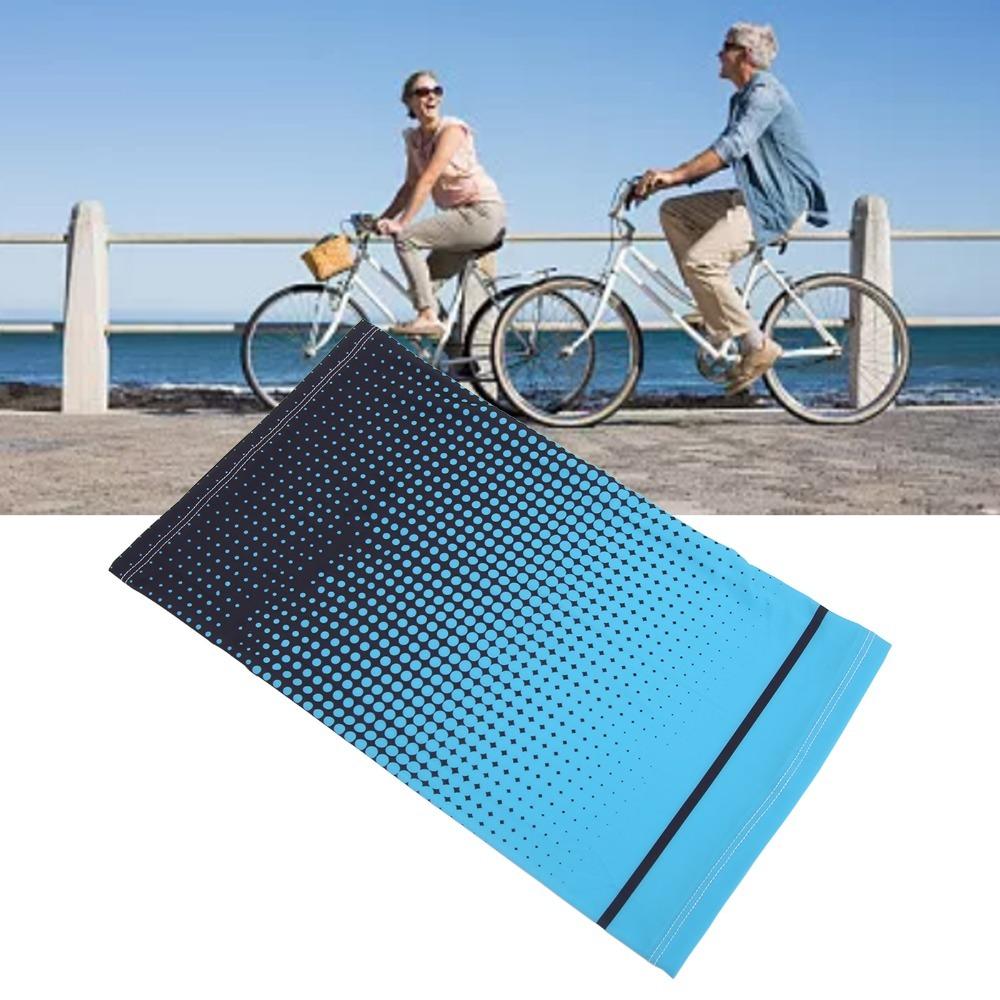 2PCS Breathable Face Covering Scarf Sweat Wicking Face Cover Scarf Cycling Face Cover for Cycling синий