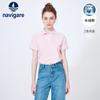 Navigare Women's Casual Polo Short-Sleeve T-Shirt