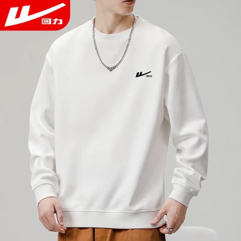 Warrior Men's Round Neck Long-Sleeve Pullover T-Shirt