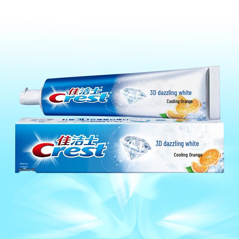 Crest 3D White Invigorating Icy Orange Toothpaste
