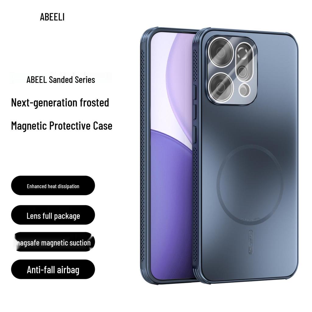 OPPO Reno 14/13 Pro Anti-Fall Magnetic Frosted Full Coverage Case