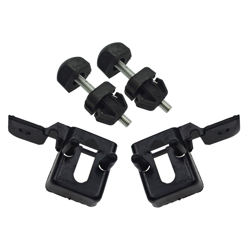 4Pcs Hood Bumper Stopper Bracket For Ford Fusion MKZ 2013-2020 Left&Right Side