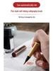 Sandalwood Handle Soft Brush Pen for Calligraphy Practice - Chinese Style with Ink Cartridge and Engraving.