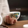 White Porcelain Dragon Tea Cup Household Tea Cup for Drinking Kung Fu Teaset Small Capacity Chinese Tea Ceremony Accessories