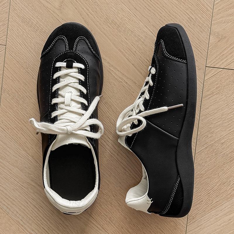 Mens Shoes Pu Leather Sneakers 2025 Spring Autumn Casual Sneakers Student Casual Shoes Low Top Man Vulcanize Shoes Zapatillas