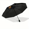 1pc Doberman, Totem Automatic Open/close, All-Season Portable Folding Umbrella, Travel, Everyday, Formal Events070