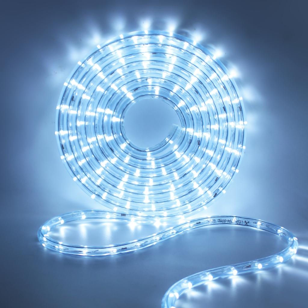 110V 220V LED Strip Light 360 Round Rainbow RGB Neon Tube Light Flexible LED Tape Rope 8 Modes Waterproof Stripe Lamp Christmas