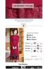 Elegant Midi-Length Two-Piece Cheongsam Dress for Mothers-in-Law - Spring/Autumn Style