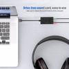 ORICO SC2 USB Multifunction DrivE Free Sound Card with Indicator for Desktop PC Laptop