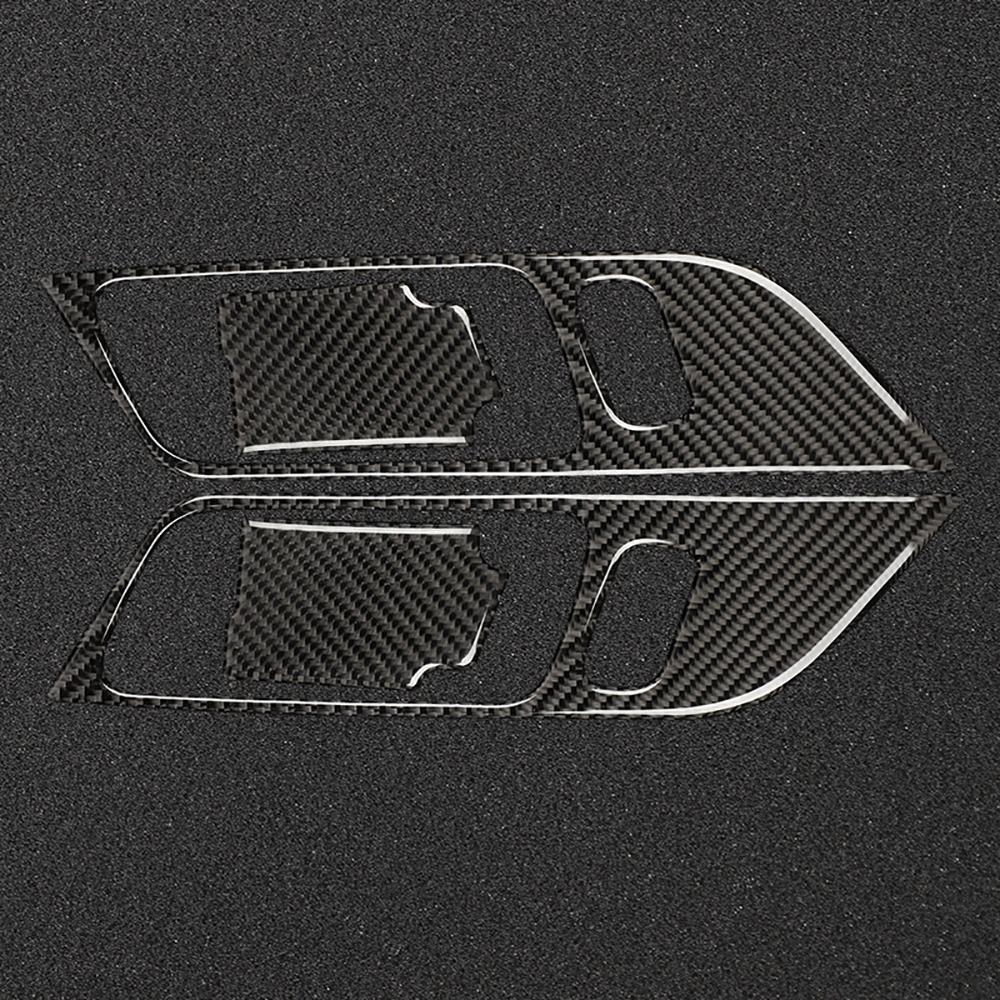 Door Handle Frame Sticker Carbon Fiber for Ford Mustang 2015-2020