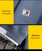 Men's Trendy No-Hood Round Neck Pullover: Autumn/Winter Long-Sleeved Fake Two-Piece Loose Fit Hoodie