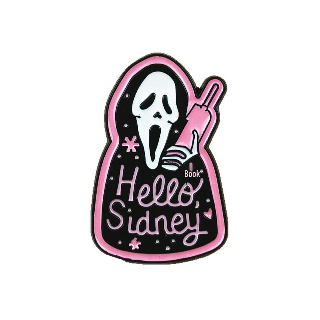 Punk Grim Reaper Cartoon Brooch Accessory