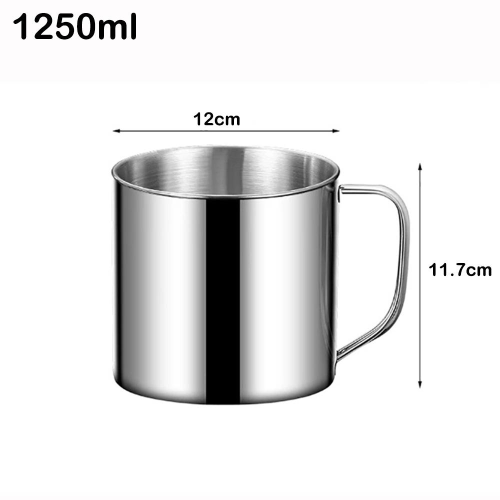 Handle Design Stainless Steel Cup With Lid Travel Mug New Coffee Cup Travel