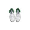 Jordan Air Jordan 1 Mid BP Scarpe da Basket Mid top per Bambini Bianco Grigio Verde Bambini di Età 3-7 Anni DC7249-103