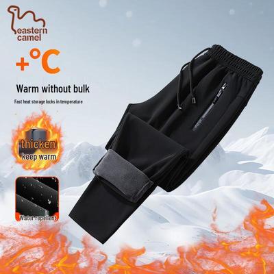 EASTERN CAMEL Men's Winter Warm Fleece Casual Pants
