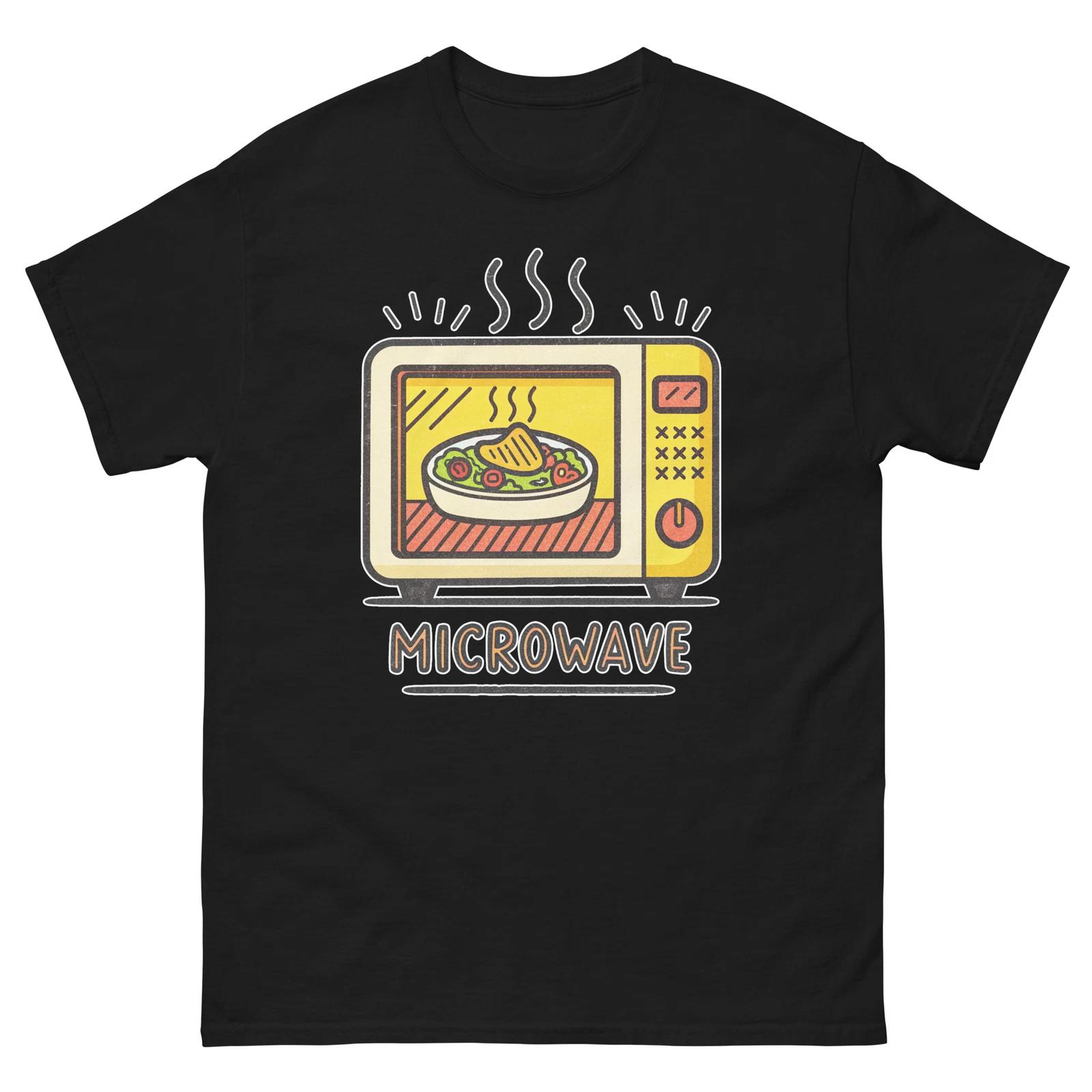 Microwave Popular Illustration Object T-Shirt 4XL