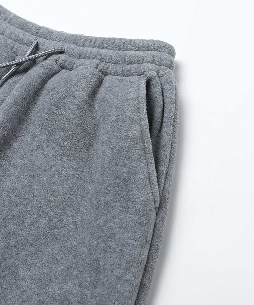 Ucla Unisex Polar Fleece Boa Wide Pants [M-Grey](Uzblpb2_51)