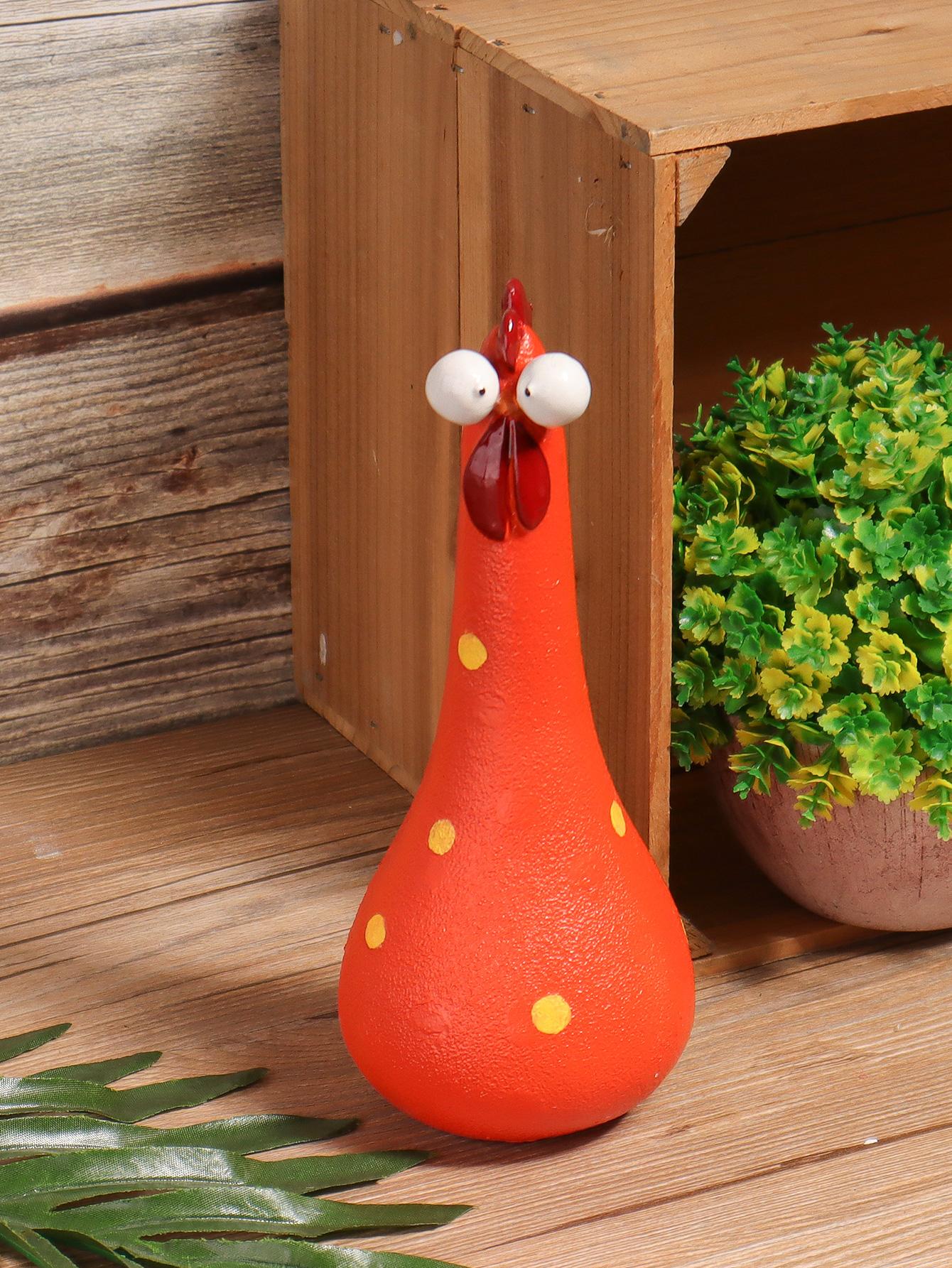 

Big-eyed rooster sculpture ornament, decorative ornament for home life, suitable for decorating bedrooms, living rooms, studies