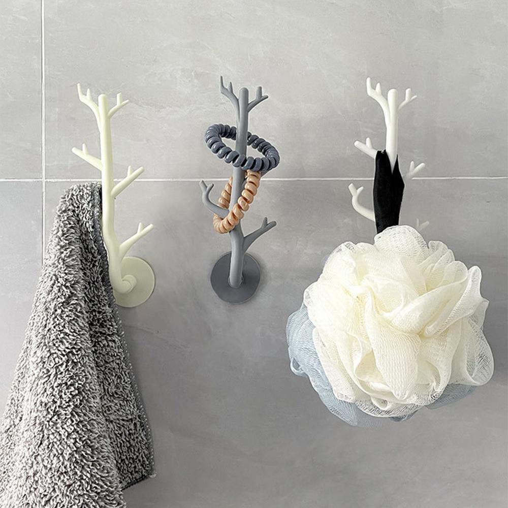 Cârlig pentru ramuri Decor de perete Suport cheie Organizator Cârlige lipicioase