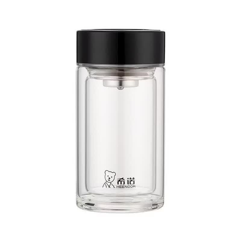 Xeno Double-Layer Glass Tea Cup