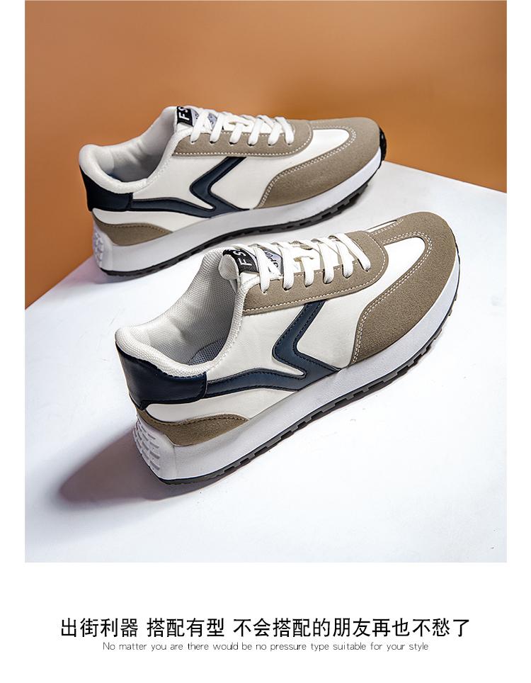 New Design High-quality Men's Sneakers Comfortable, Breathable and Lightweight Spring and Autumn Walking Shoes