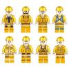 Compatible With Lego Small Particle Building Block Doll Three Kingdoms Doll Series Ancient Chinese Military Puppet Children'S Assembly