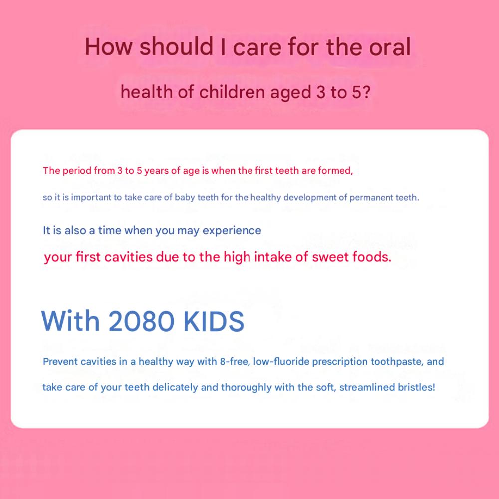 2080 Kids Toothpaste 70g * 4 types