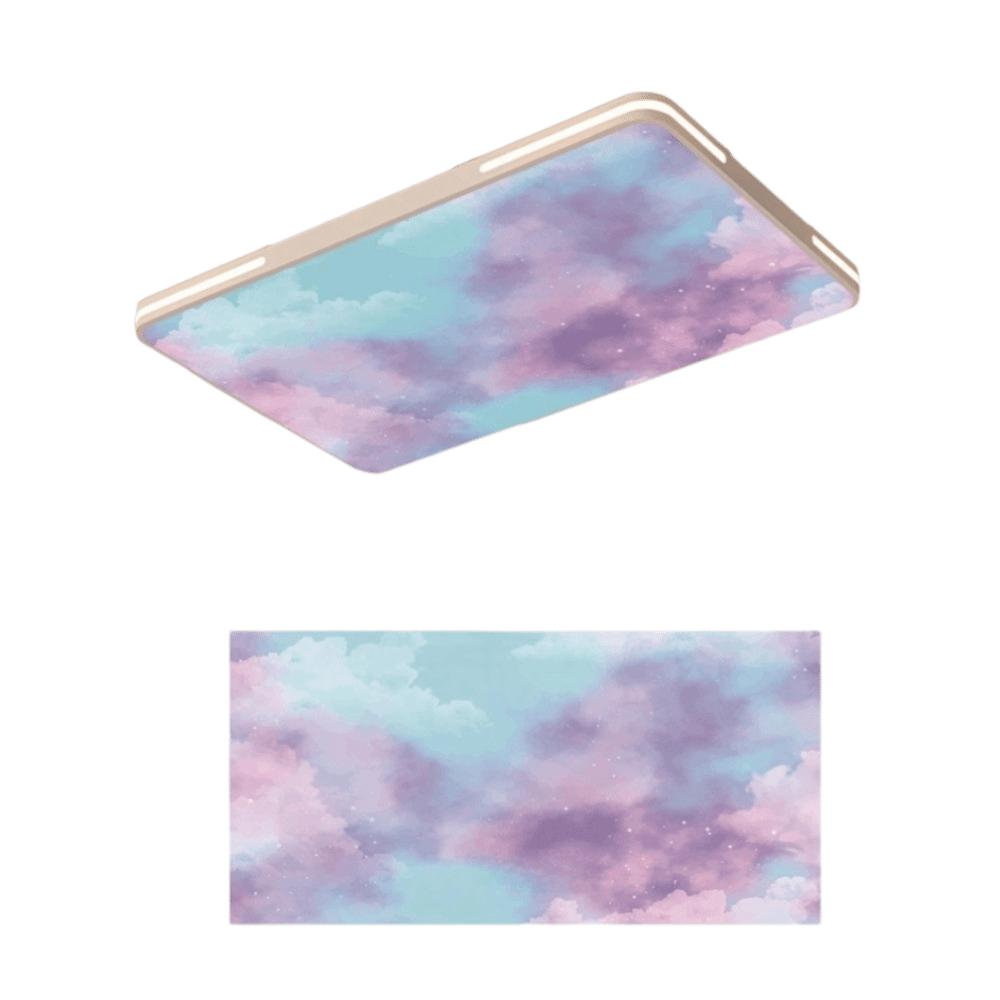 Eye-Protective Ceiling Light Cover Polyester Fabric Light-Blocking Lampshade Office