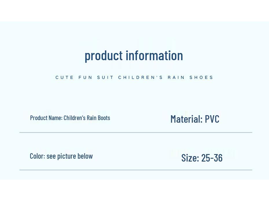 Children's Waterproof Unicorn & Dinosaur Rain Boots with Non-Slip Sole, Fleece-Lined for Boys & Girls