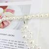 Hook Pearl Belt Women's Dress Han Dynasty Accessories Thin Waist Chain Eleganceelegant Elastic Waist Seal