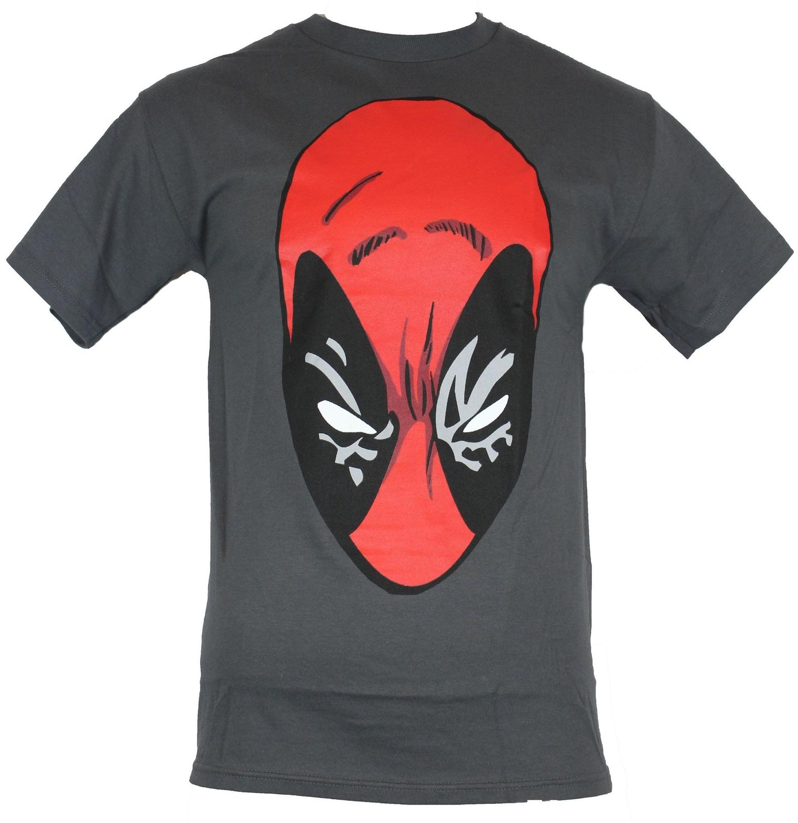 Deadpool Marvel Adult New T-shirt Comics Headshot Pic XL