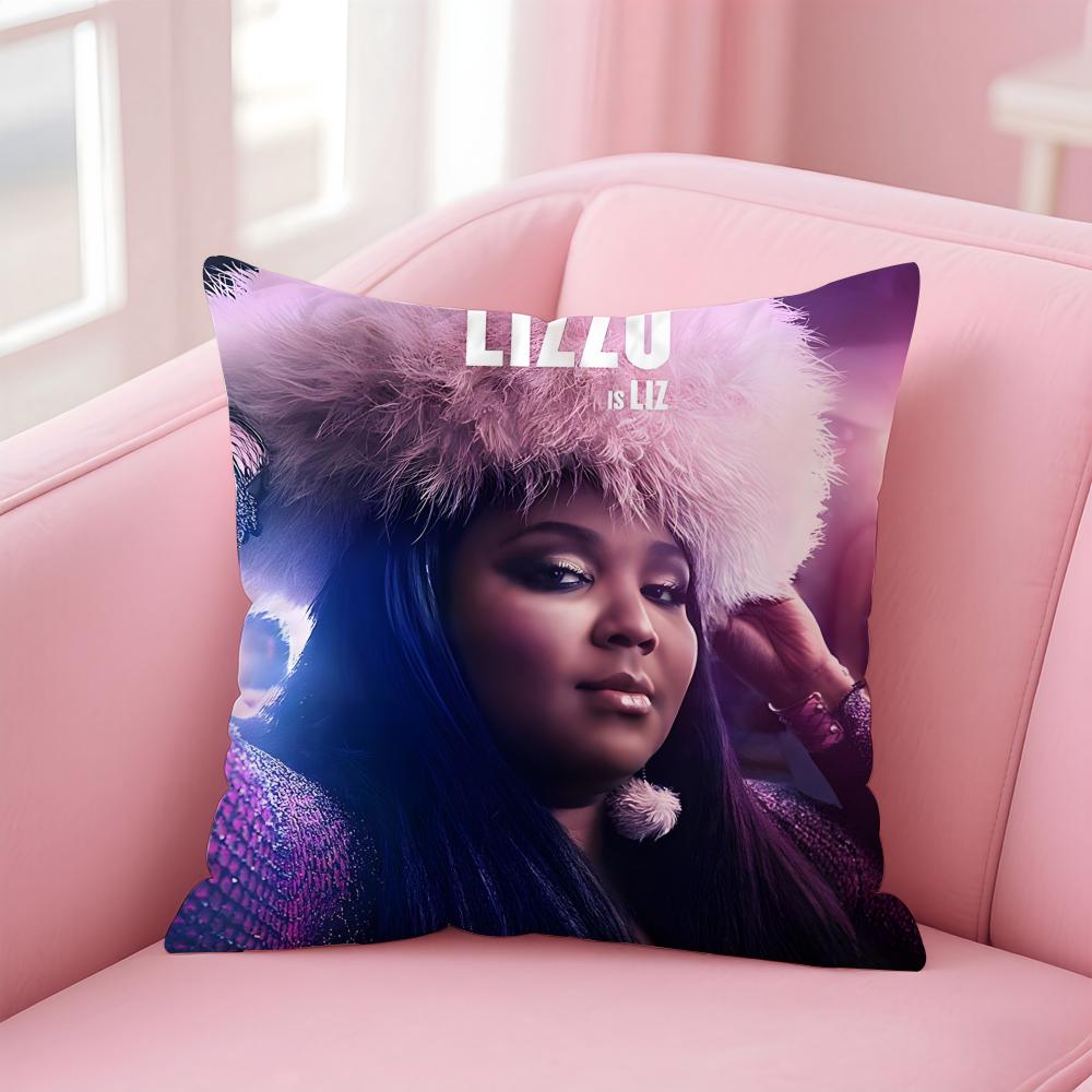 L-Lizzos Singer Hot Cushion Cover Comfortable Reversible Pillow Cover Ideal For Car Sofa Bedroom & Beyond