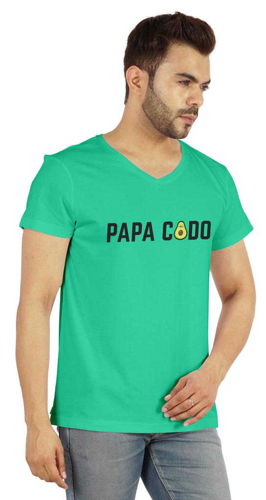 Inkmeso Herren Bedruckt   Papa Codo   T-Shirt Für Papa Lustiges Zitat T-Shirt Baumwolljersey