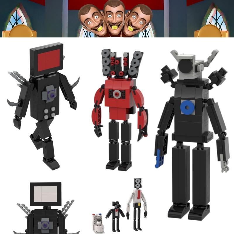 Mgw Labyrinth Hexe Plastikbausteine Spielzeug Skibidi Toilette Vs Überwachungsmann Heißes Spiel