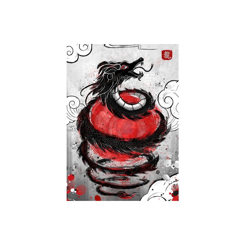 Japanese Art Cat Samurai Canvas Poster Animal Print for Living Room Wall Decor Home Decoration Picture