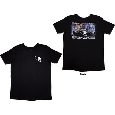 T-shirt Pop Smoke: Remplissage d'étoiles (Retour Imprimer) NOUVEAU OFFICIEL