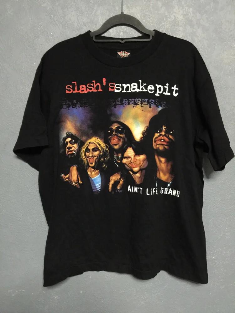 Vintage Slash s Snakepit T-shirt Unisex Full size S-5XL FL0739 Unisex T-Shirt S