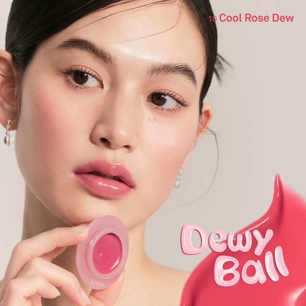 Hince Low Glow Dewy Balls 10 Cool Rose Dew