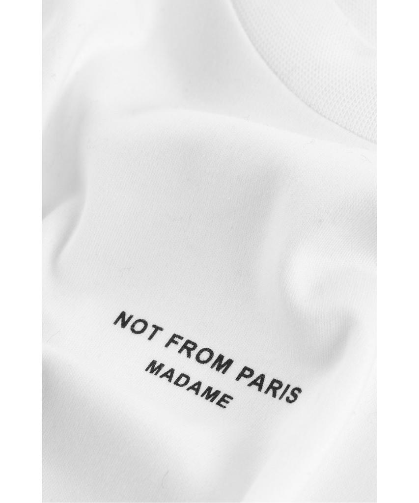 DROLE DE MONSIEUR Classic Slogan T-Shirt Le T-Shirt Slogan Classique D0Tcs26002Whx