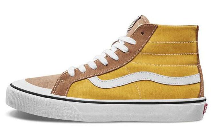 Vans SK8 Hi 138 Decon Sf Brown Yellow VN0A3MV1XKH 35