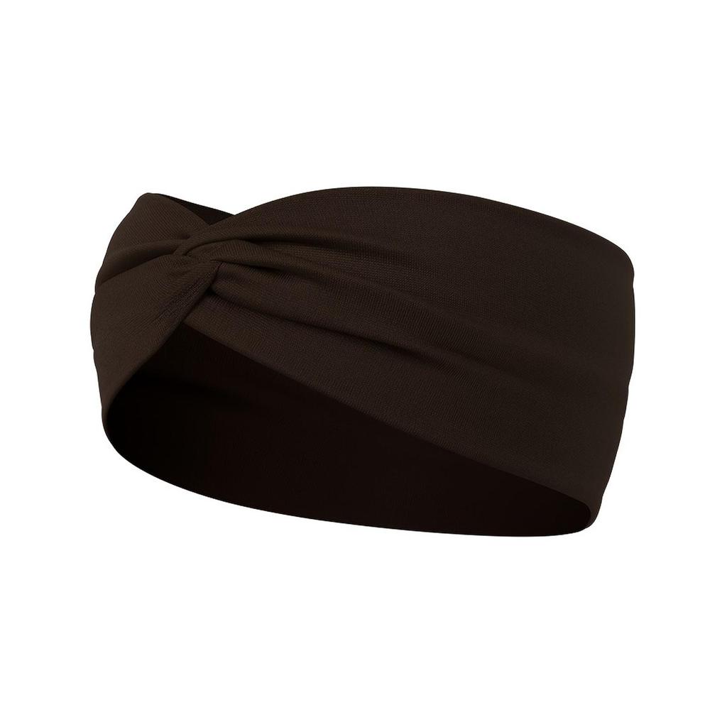 Women's Cross-Border Sports Yoga Elastic Headband - Sweat-Absorbent and Wide-Brimmed Hair Accessory.