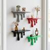 Plastic Melting Wall Shelf 3D Printed Wall Storage Rack Drip Floating Shelf  Potted Display