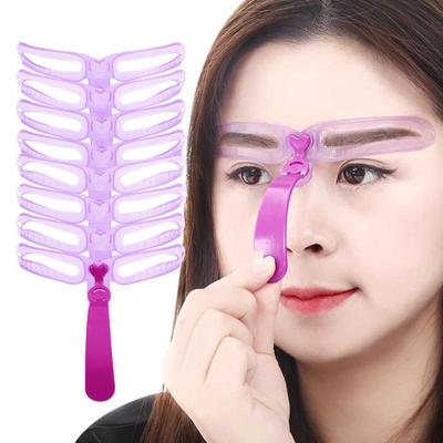 8 Stück/Set Augenbrauenschablonen Formgebung Pflege Augenbrauenmodell Vorlage Augenbrauen Styling Werkzeug