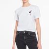Puma x Charlotte Collaboration SP20 Little People Print Round Neck Short Sleeve T-Shirt Women Tops White 596763-57