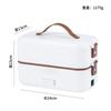 Electric Heating Lunch Box Stainless Steel and Plastic 110V 220V Kitchen Home Insulated Food Container