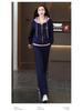Women's Plus Size Hooded Sportswear Set - Spring/Autumn, Stylish, Youthful Fake Two-Piece, Loose, Fashionable Sweatshirt Two-Piece