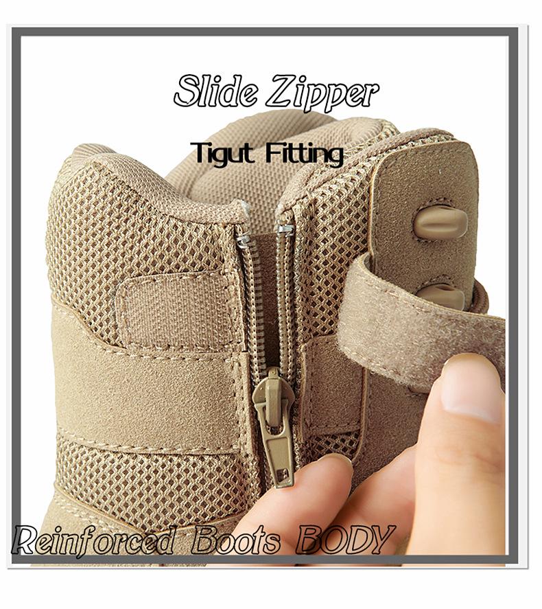 Magnum Cross-Border Plus Size Breathable Tactical Boots, Wear-resistant Outdoor Hiking & Training High-Top Combat Military Boots.