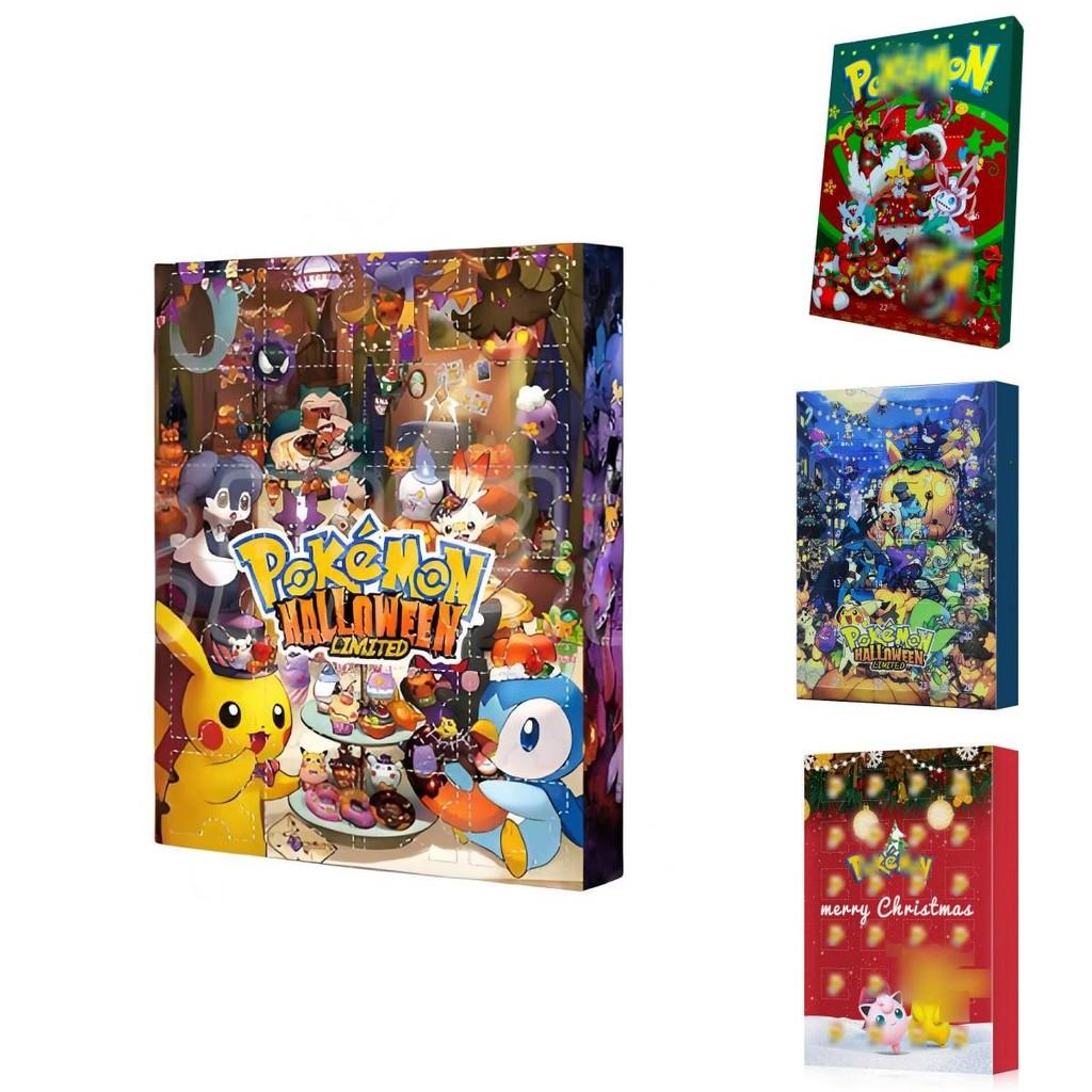 Exciting Pokemon Advent Calendar Blind Box Collection For Kids With 24 Colorful Toys
